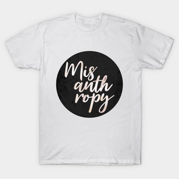 Misanthropy T-Shirt by AV